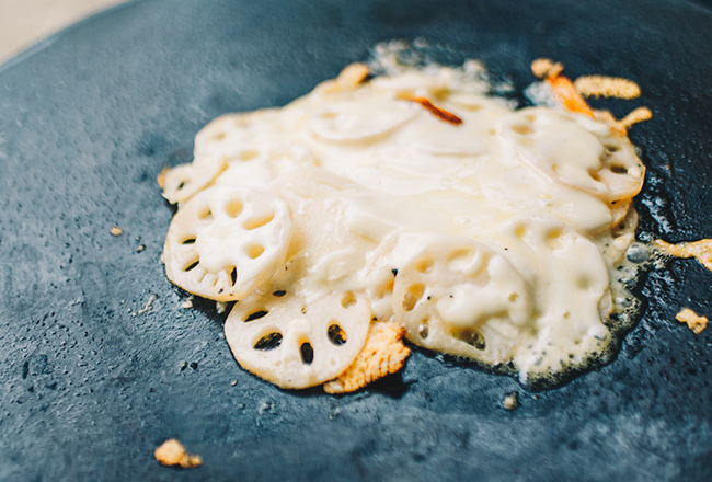 レンコンチーズ焼き