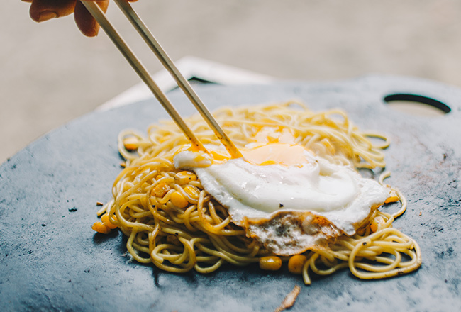 コーン焼きそば