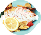 鯛とアサリの白ワイン蒸し