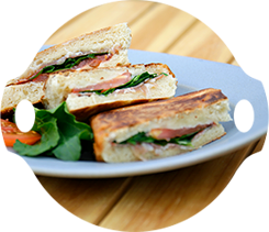 生ハムのパニーニ