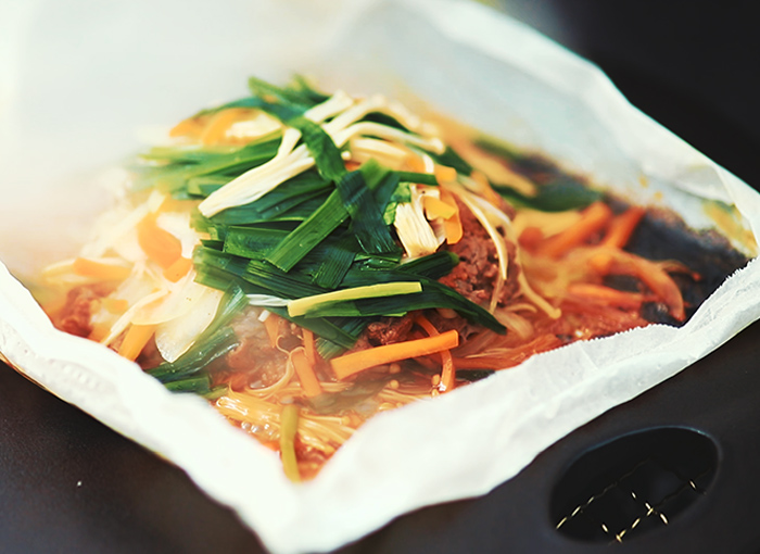 クッキングシートで料理も広がる